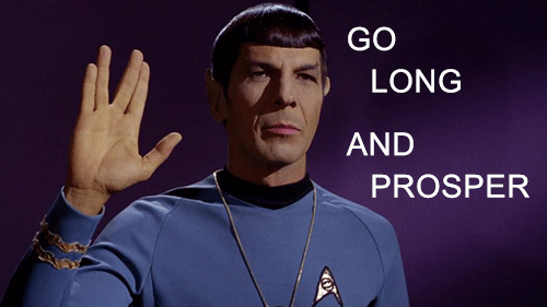 Go long and prosper like a Vulcan